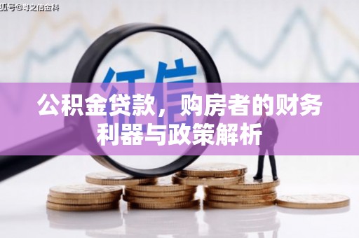 绥滨公积金贷款，购房者的财务利器与政策解析