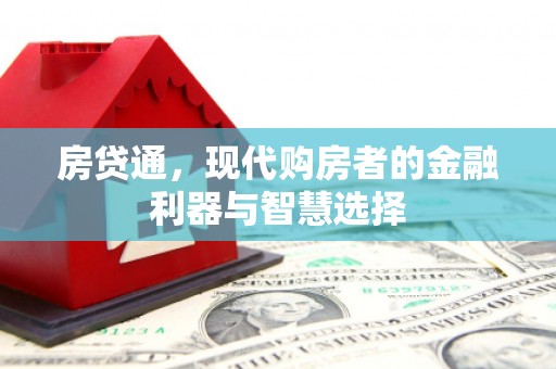 绥滨房贷通，现代购房者的金融利器与智慧选择