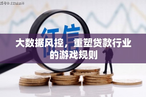 绥滨大数据风控，重塑贷款行业的游戏规则