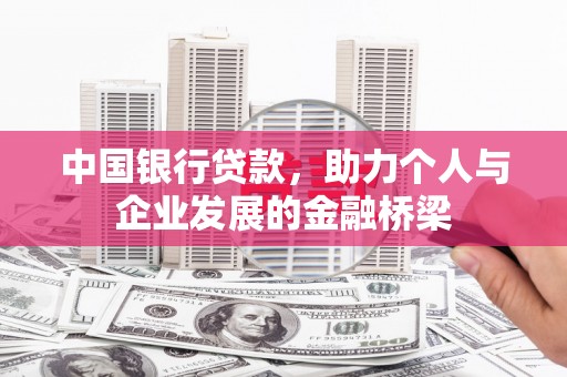 绥滨中国银行贷款，助力个人与企业发展的金融桥梁