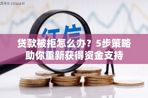 绥滨贷款被拒怎么办？5步策略助你重新获得资金支持