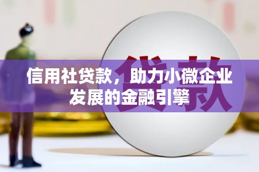 绥滨信用社贷款，助力小微企业发展的金融引擎