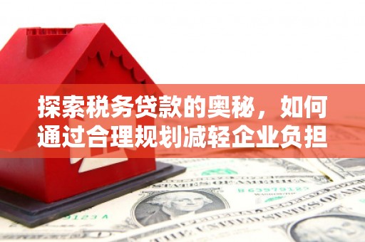 绥滨探索税务贷款的奥秘，如何通过合理规划减轻企业负担