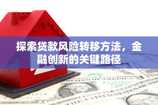绥滨探索贷款风险转移方法，金融创新的关键路径