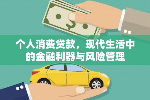 绥滨个人消费贷款，现代生活中的金融利器与风险管理