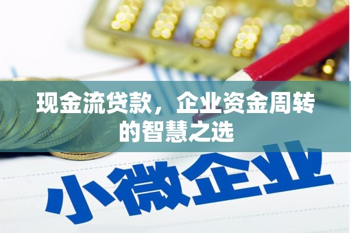 绥滨现金流贷款，企业资金周转的智慧之选