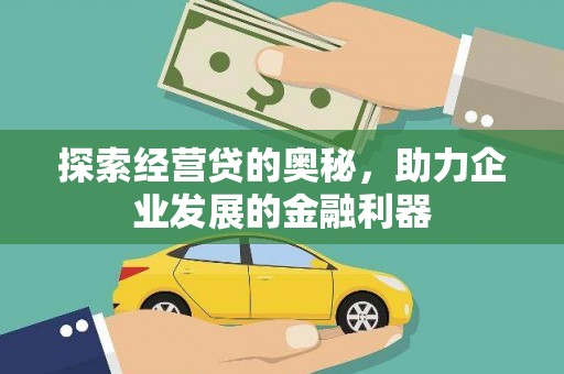 绥滨探索经营贷的奥秘，助力企业发展的金融利器