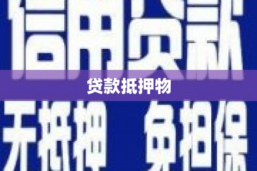 绥滨贷款抵押物