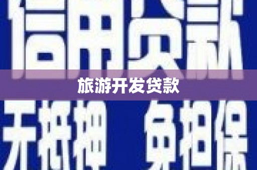 绥滨旅游开发贷款