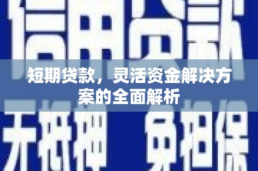 绥滨短期贷款，灵活资金解决方案的全面解析