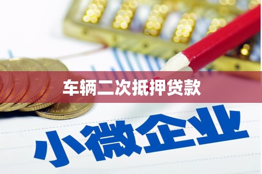 绥滨车辆二次抵押贷款
