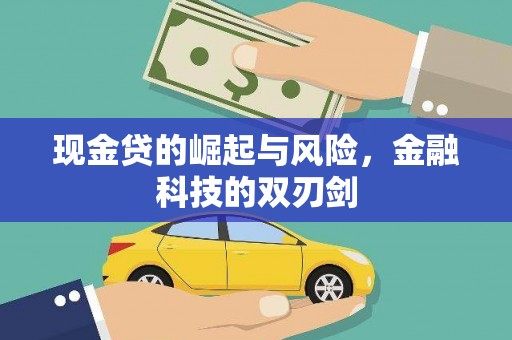 绥滨现金贷的崛起与风险，金融科技的双刃剑