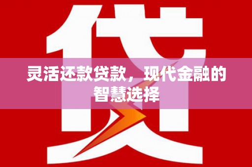 绥滨灵活还款贷款，现代金融的智慧选择
