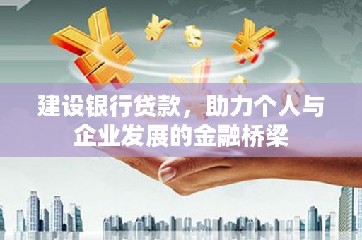 绥滨建设银行贷款，助力个人与企业发展的金融桥梁