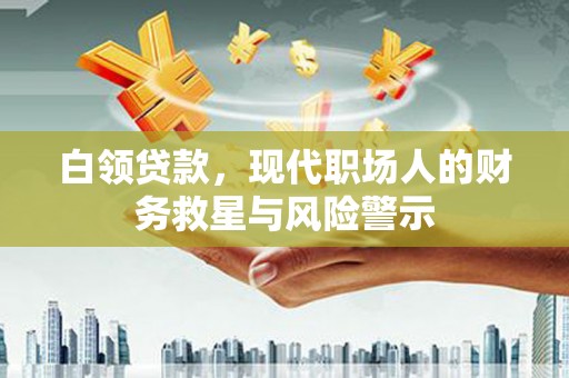 绥滨白领贷款，现代职场人的财务救星与风险警示