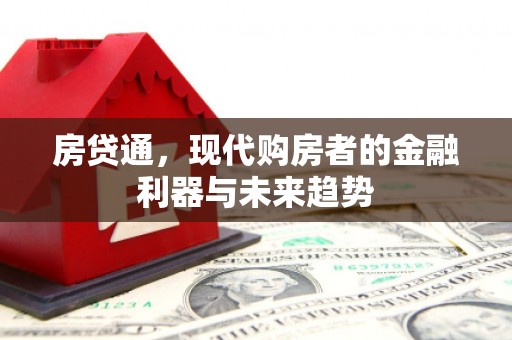 绥滨房贷通，现代购房者的金融利器与未来趋势