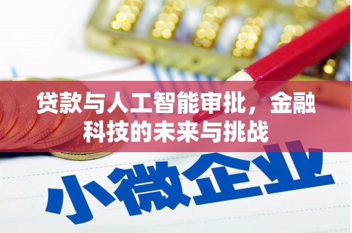 绥滨贷款与人工智能审批，金融科技的未来与挑战