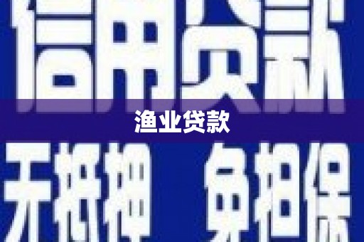 绥滨渔业贷款
