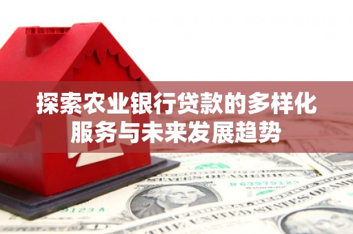 绥滨探索农业银行贷款的多样化服务与未来发展趋势