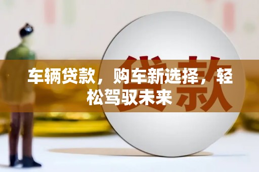 绥滨车辆贷款，购车新选择，轻松驾驭未来