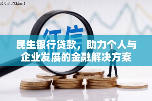 绥滨民生银行贷款，助力个人与企业发展的金融解决方案