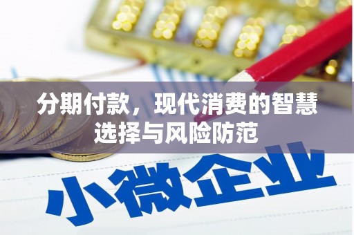绥滨分期付款，现代消费的智慧选择与风险防范