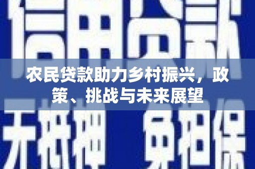 绥滨农民贷款助力乡村振兴，政策、挑战与未来展望