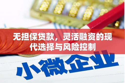 绥滨无担保贷款，灵活融资的现代选择与风险控制