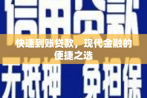 绥滨快速到账贷款，现代金融的便捷之选