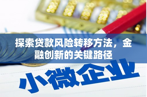 绥滨探索贷款风险转移方法，金融创新的关键路径