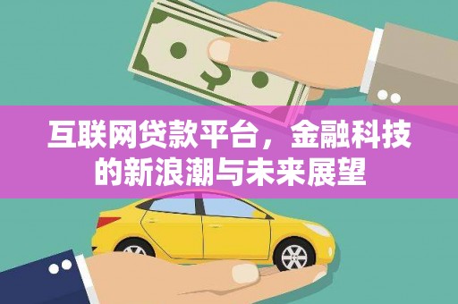 绥滨互联网贷款平台，金融科技的新浪潮与未来展望
