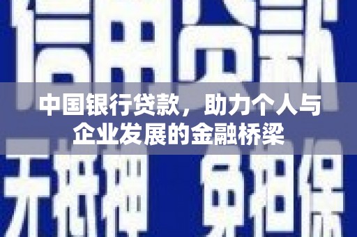 绥滨中国银行贷款，助力个人与企业发展的金融桥梁
