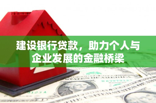 绥滨建设银行贷款，助力个人与企业发展的金融桥梁