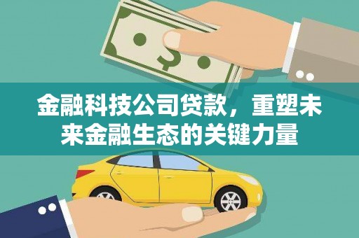 绥滨金融科技公司贷款，重塑未来金融生态的关键力量
