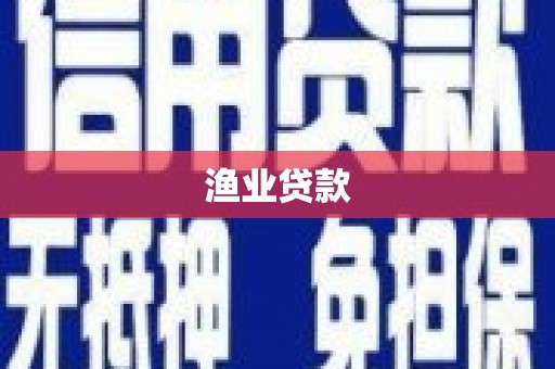 绥滨渔业贷款