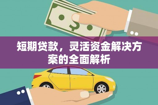 绥滨短期贷款，灵活资金解决方案的全面解析