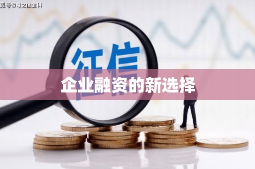 绥滨企业融资的新选择