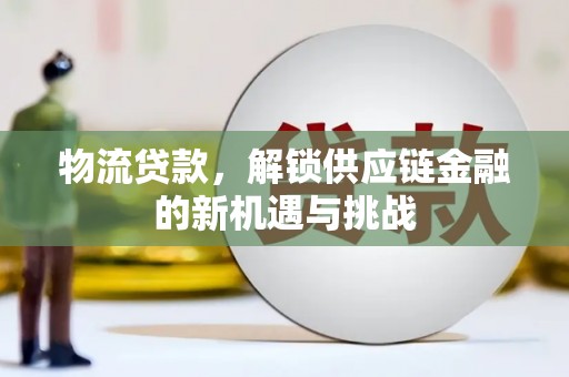 绥滨物流贷款，解锁供应链金融的新机遇与挑战