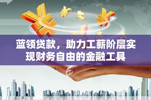 绥滨蓝领贷款，助力工薪阶层实现财务自由的金融工具