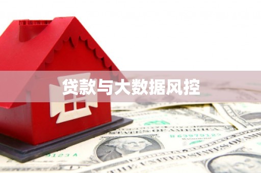 绥滨贷款与大数据风控