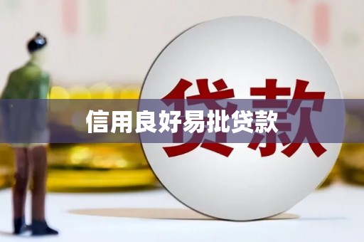 绥滨信用良好易批贷款