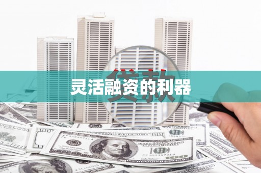绥滨灵活融资的利器