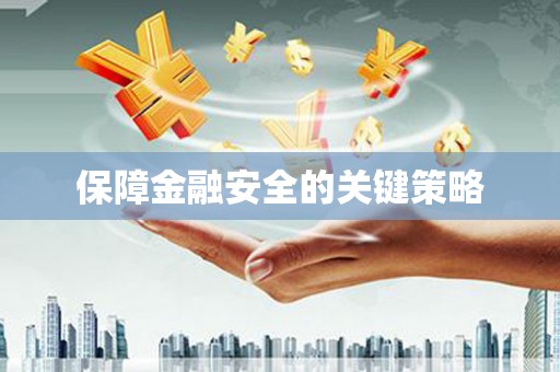 绥滨保障金融安全的关键策略
