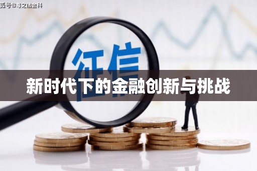 绥滨新时代下的金融创新与挑战