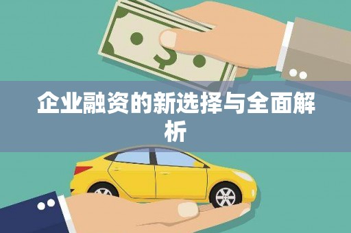 绥滨企业融资的新选择与全面解析