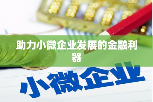 绥滨助力小微企业发展的金融利器